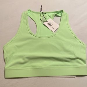 NWT All Access Sport Rib Front Row Size Large Color Lime